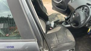 2011 PEUGEOT 308 SPORT 5-speed manual petrol 5-door hatchback car (RO11 WCZ) - 26
