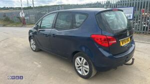 2011 VAUXHALL MERIVA EXCLUSIV CDTI 6-speed manual diesel car (BF61 UHC)(V5 in office) - 3