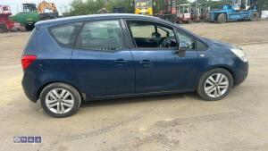 2011 VAUXHALL MERIVA EXCLUSIV CDTI 6-speed manual diesel car (BF61 UHC)(V5 in office) - 6