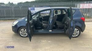 2011 VAUXHALL MERIVA EXCLUSIV CDTI 6-speed manual diesel car (BF61 UHC)(V5 in office) - 15