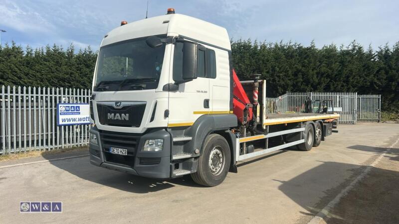2020 MAN TGS 26.360 6x2 lorry, rear lift c/w FASSI F235A crane (DE70 HZB)(MoT 30th November 2026)(V5 & plating certificate in office)