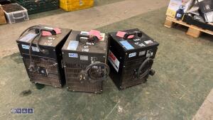 3 x ELITE 240v cube heaters - 3