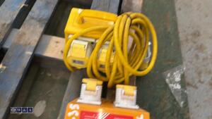 2 x 110v splitter boxes - 2