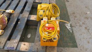 2 x 110v splitter boxes - 3