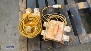 2 x 110v splitter boxes - 2