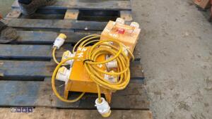 2 x 110v splitter boxes - 3