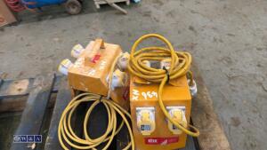 2 x 110v splitter boxes - 4