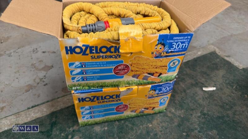 2 x HOZELOCK SUPERHOZES