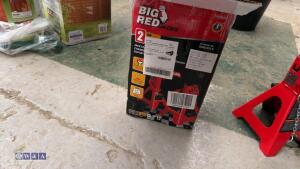 Pair of 2t axle stands - 2