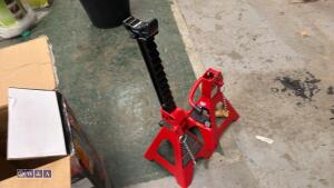 Pair of 2t axle stands - 3