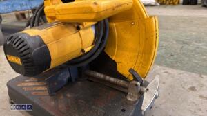 DEWALT 110v metal chopsaw - 5