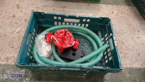 JAPY manual fuel pump c/w fixing bracket, hoses & fittings - 3