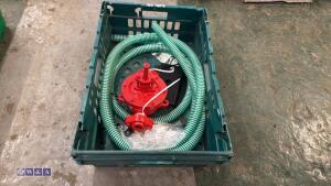 JAPY manual fuel pump c/w fixing bracket, hoses & fittings - 4