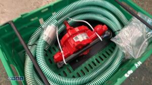 JAPY manual fuel pump c/w fixing bracket, hoses & fittings - 5
