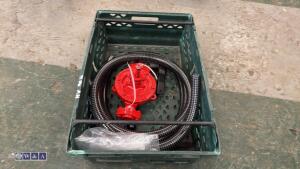 JAPY manual fuel pump c/w fixing bracket, hoses & fittings - 2