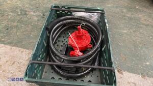 JAPY manual fuel pump c/w fixing bracket, hoses & fittings - 4