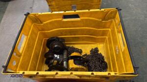 MORRIS 500kg workshop hoist