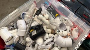 Box of plumbing items - 2
