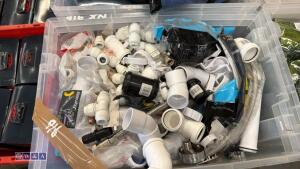 Box of plumbing items