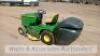 2004 JOHN DEERE LTR180 petrol ride on mower c/w collector - 6