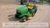 2004 JOHN DEERE LTR180 petrol ride on mower c/w collector - 7