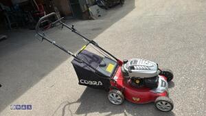 COBRA petrol rotary mower c/w collection box - 2