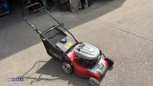 COBRA petrol rotary mower c/w collection box