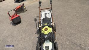 RYOBI petrol rotary mower c/w collection box - 3