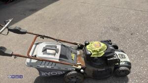 RYOBI petrol rotary mower c/w collection box - 4