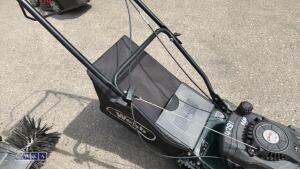 WEBB petrol 16'' rotary mower c/w collection box - 4