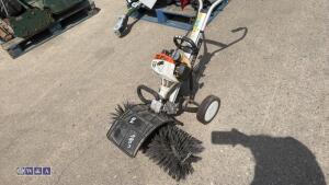 STIHL MM55 petrol wheeled power brush - 2