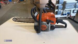 STIHL MS170 petrol chainsaw