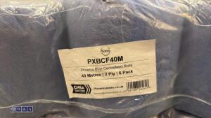 4 x 6 rolls of 2 ply blue roll - 2