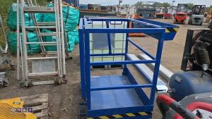 Forklift personnel safety cage - 2