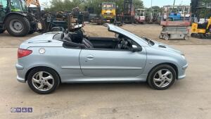 2004 PEUGEOT 206 CC 5-speed manual petrol convertible coupe car (YN04 YKU)(MoT 31st January 2027)(V5, MoT & other history in office) - 5