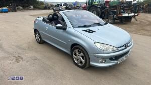 2004 PEUGEOT 206 CC 5-speed manual petrol convertible coupe car (YN04 YKU)(MoT 31st January 2027)(V5, MoT & other history in office) - 6