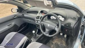 2004 PEUGEOT 206 CC 5-speed manual petrol convertible coupe car (YN04 YKU)(MoT 31st January 2027)(V5, MoT & other history in office) - 16