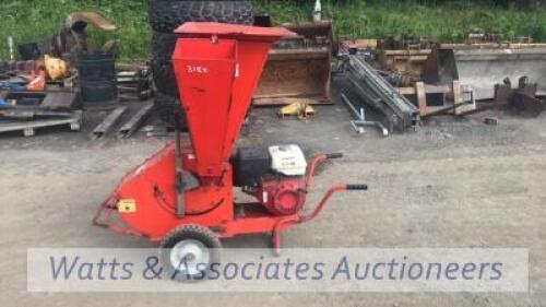 CAMON C150 chipper/shredder c/w HONDA petrol engine