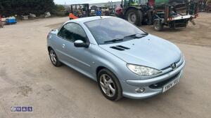 2004 PEUGEOT 206 CC 5-speed manual petrol convertible coupe car (YN04 YKU)(MoT 31st January 2027)(V5, MoT & other history in office) - 30