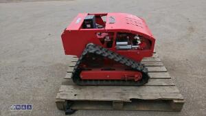 2026 CAPTOK CK800 rubber tracked petrol remote control mower c/w remote - 6