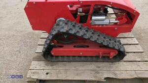 2026 CAPTOK CK800 rubber tracked petrol remote control mower c/w remote - 11
