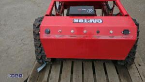 2026 CAPTOK CK800 rubber tracked petrol remote control mower c/w remote - 16