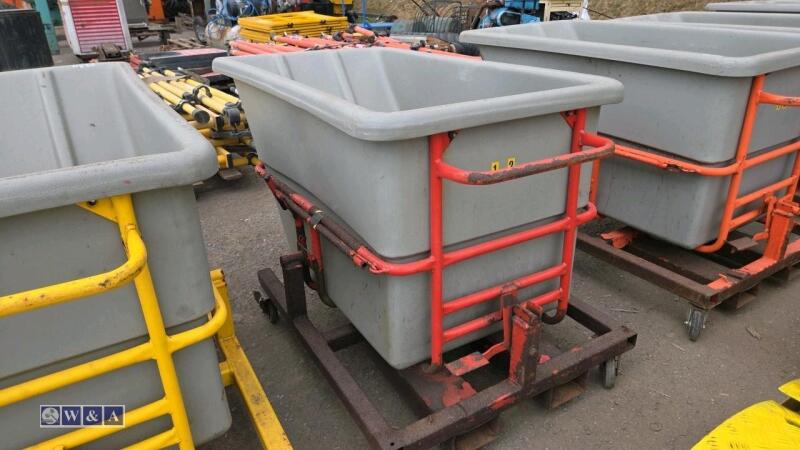Rubble cart c/w fork pockets
