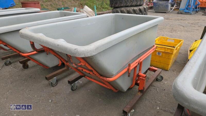 Rubble cart c/w fork pockets