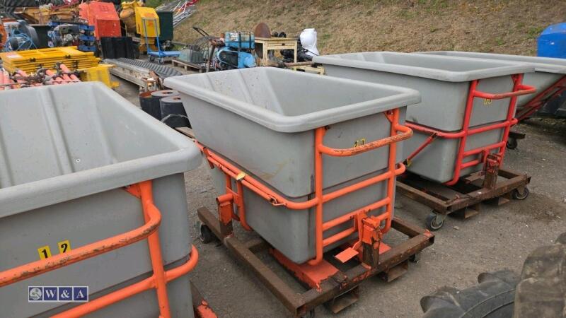 Rubble cart c/w fork pockets