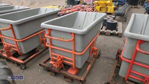 Rubble cart c/w fork pockets - 2