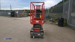 2021 SKTJACK MANTALL XE60 battery driven scissor lift (s/n 09291065) - 4