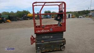 2021 SKTJACK MANTALL XE60 battery driven scissor lift (s/n 09291065) - 6