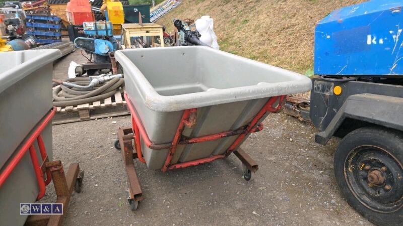 Rubble cart c/w fork pockets