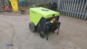 PRAMAC P6000 6kva diesel dual volt generator - 3